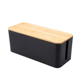 Cable Management Box, Cable Management Kit for Power Strip to Hide Wires, Cord Organizer Boxes, for Home and Office