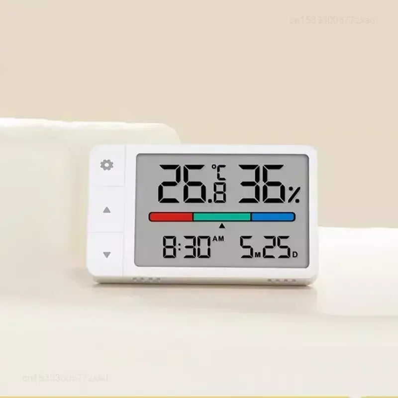 MiaoMiaoCe Intelligent Thermometer Hygrometer Meter Multi Function Clock Digital Display Weather Station Sensor for Home
