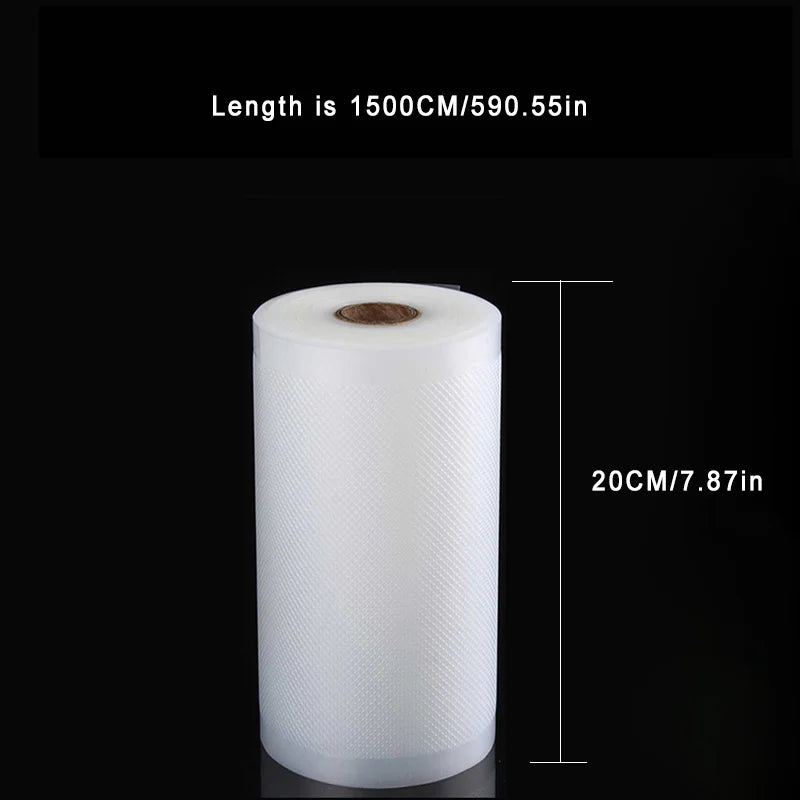 Vacuum Food Saver Sealer Bags Rolls 12/15/20/25/28/cm Sous Vide Storage Packaging bag for Meat Fruits Vegetables Nuts