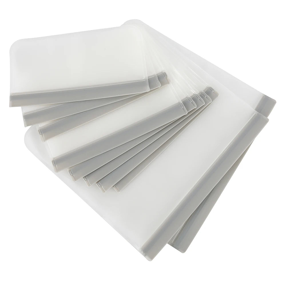 10pcs Silicone Food Storage Containers Sandwich Food Storage Bags Leakproof Containers Reusable Stand Up Zip Shut Bag Fresh Bag