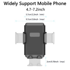 Wall Mount Phone Holder for Truck/Car/Boat/Wall/Desk,Compatible All Smartphone with 3.5~7.5 inch,360 Degree Free Rotation