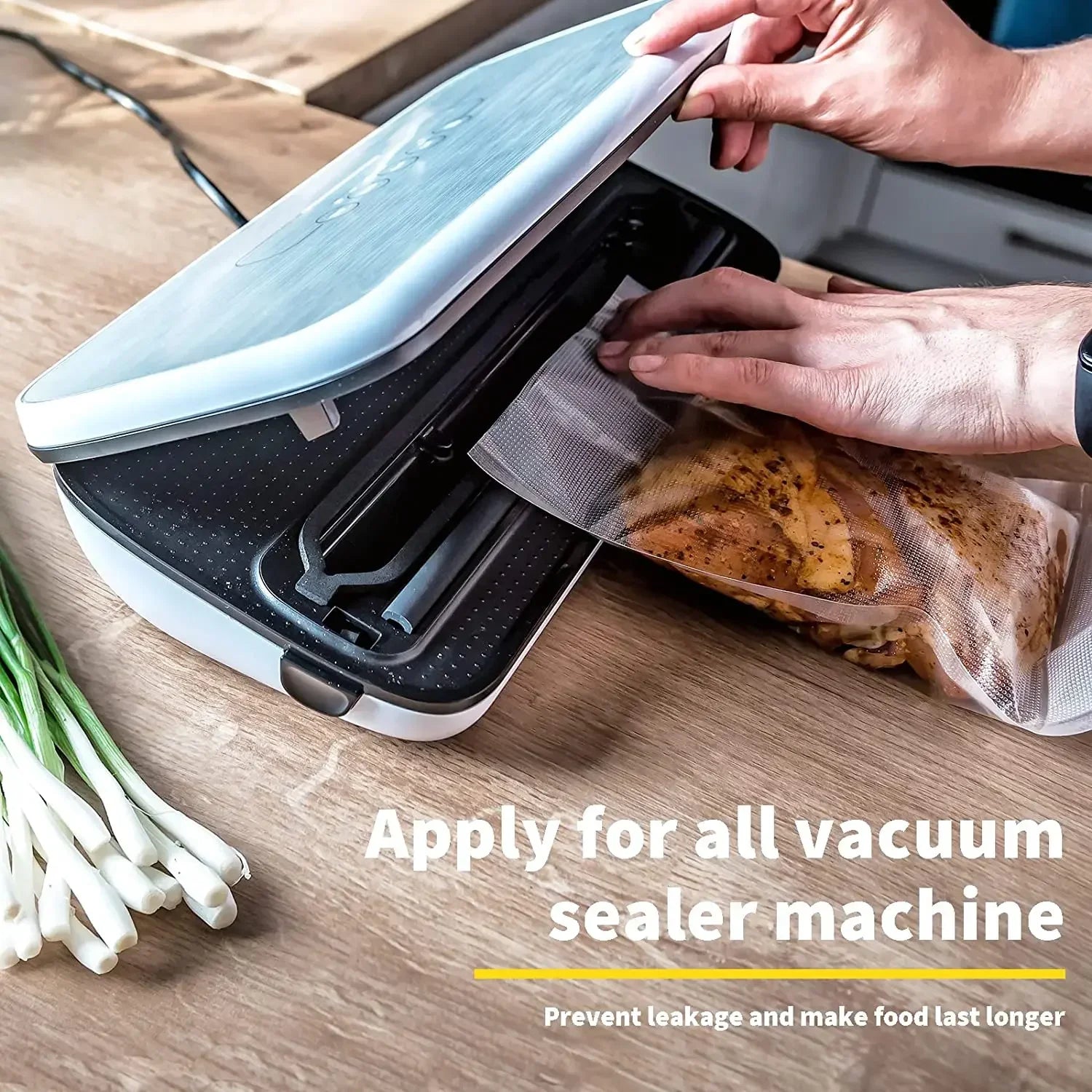 Vacuum Food Saver Sealer Bags Rolls 12/15/20/25/28/cm Sous Vide Storage Packaging bag for Meat Fruits Vegetables Nuts